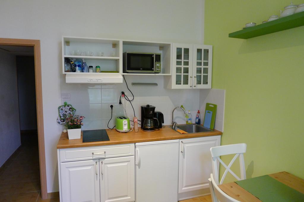 Condo Vinohrady II Praga Habitación foto